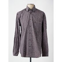 BANDE ORIGINALE - Chemise manches longues marron en coton - Homme - Taille L - Modz