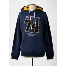 DEELUXE - Sweat-shirt à capuche bleu en coton - Homme - Taille L - Modz