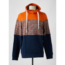 TOM TAILOR - Sweat-shirt orange en coton - Homme - Taille XL - Modz