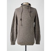 TOM TAILOR - Pull marron en coton - Homme - Taille M - Modz