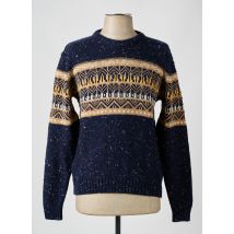 LA SQUADRA - Pull bleu en laine - Homme - Taille M - Modz