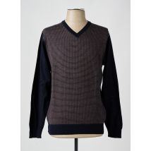 OLIVER HOLTON - Pull bleu en merinos - Homme - Taille M - Modz