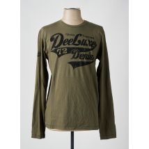 DEELUXE74 - T-shirt vert en coton - Homme - Taille S - Modz
