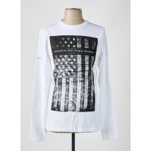 DEELUXE74 - T-shirt blanc en coton - Homme - Taille XL - Modz