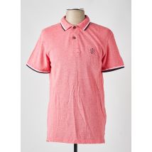 TOM TAILOR - Polo rouge en coton - Homme - Taille M - Modz