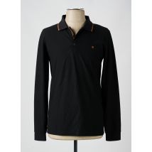 BENSON & CHERRY - Polo noir en polyester - Homme - Taille S - Modz