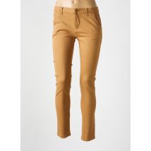 CHATTAWAK - Pantalon chino beige en coton - Femme - Taille 40 - Modz