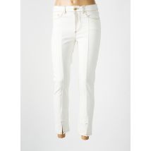 I.CODE (By IKKS) - Jeans coupe slim beige en coton - Femme - Taille W27 - Modz