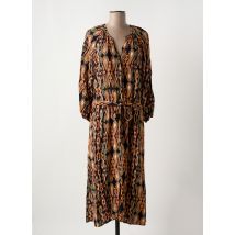 GEISHA - Robe longue orange en viscose - Femme - Taille 38 - Modz