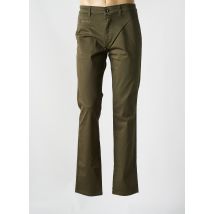 YELLOW SKIN - Pantalon chino vert en coton - Homme - Taille 44 - Modz