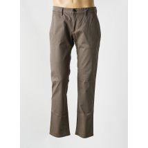 HATTRIC - Pantalon chino marron en coton - Homme - Taille 42 - Modz