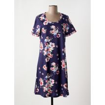 RINGELLA - Chemise de nuit violet en coton - Femme - Taille 38 - Modz