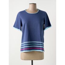 ELEANE - Pull bleu en acrylique - Femme - Taille 54 - Modz