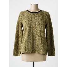 ELEANE - Pull jaune en coton - Femme - Taille 42 - Modz