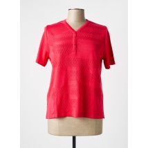 ELEANE - Pull rouge en acrylique - Femme - Taille 46 - Modz