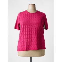 ELEANE - Pull rose en acrylique - Femme - Taille 54 - Modz