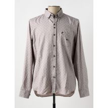 DARIO BELTRAN - Chemise manches longues gris en coton - Homme - Taille L - Modz