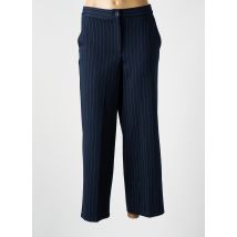 TOM TAILOR - Pantalon droit bleu en polyester - Femme - Taille 42 - Modz
