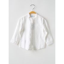 MAYORAL - Chemise manches longues blanc en coton - Garçon - Taille TU - Modz
