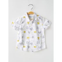 MAYORAL - Chemise manches courtes blanc en coton - Garçon - Taille TU - Modz