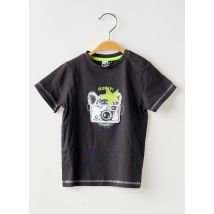 3 POMMES - T-shirt noir en coton - Garçon - Taille TU - Modz