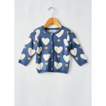 NOUKIE'S - Gilet manches longues bleu en lycra - Fille - Taille TU - Modz