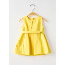 MAYORAL - Robe mi-longue jaune en polyester - Fille - Taille TU - Modz