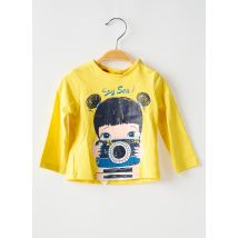 BOBOLI - T-shirt jaune en coton - Fille - Taille TU - Modz