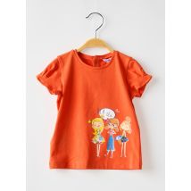 MAYORAL - T-shirt orange en coton - Fille - Taille TU - Modz