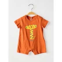 BOBOLI - Barboteuse orange en coton - Garçon - Taille TU - Modz