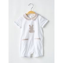 MAYORAL - Barboteuse blanc en coton - Enfant - Taille TU - Modz