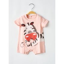 BOBOLI - Barboteuse rose en coton - Fille - Taille TU - Modz