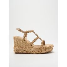 ALMA EN PENA - Sandales/Nu pieds beige en cuir - Femme - Taille 40 - Modz