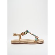 ALMA EN PENA - Sandales/Nu pieds beige en cuir - Femme - Taille 38 - Modz