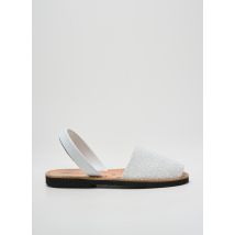 MINORQUINES - Sandales/Nu pieds blanc en cuir - Femme - Taille 36 - Modz