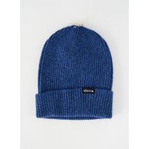 HÉDISON - Bonnet bleu en laine - Homme - Taille TU - Modz