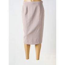 WEILL - Jupe mi-longue beige en polyester - Femme - Taille 40 - Modz