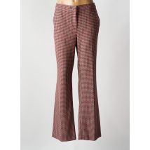 TONI DRESS - Pantalon flare rouge en polyester - Femme - Taille 46 - Modz