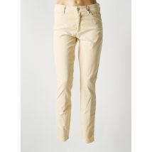 ROSNER - Pantalon slim beige en coton - Femme - Taille 40 - Modz