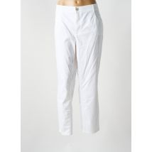 GARDEUR - Pantalon slim blanc en coton - Femme - Taille 50 - Modz