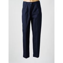 J.C PARIS - Pantalon slim bleu en polyester - Femme - Taille 40 - Modz