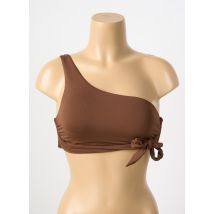 SEAFOLLY - Haut de maillot de bain marron en nylon - Femme - Taille 36 - Modz