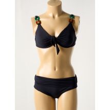 GENIUS - Maillot de bain 2 pièces noir en polyamide - Femme - Taille TU - Modz