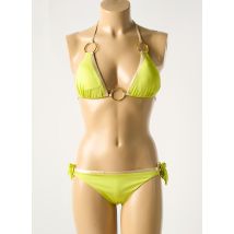 VACANZE ITALIANE - Maillot de bain 2 pièces jaune en polyamide - Femme - Taille 42 - Modz