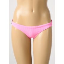 JUVIA - Bas de maillot de bain rose en polyamide - Femme - Taille 38 - Modz