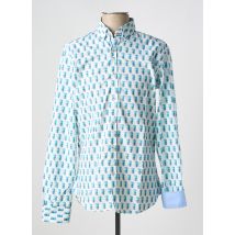 THE SURFCAR - Chemise manches longues bleu en coton - Homme - Taille M - Modz