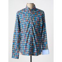 THE SURFCAR - Chemise manches longues bleu en coton - Homme - Taille M - Modz