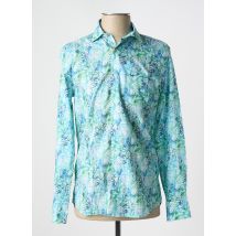 SOOBAYA - Chemise manches longues bleu en coton - Homme - Taille XXL - Modz