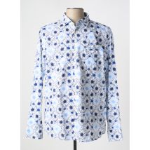 SOOBAYA - Chemise manches longues bleu en coton - Homme - Taille XL - Modz