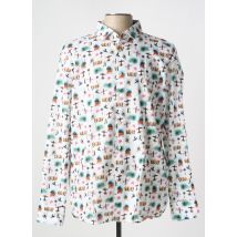 SOOBAYA - Chemise manches longues blanc en coton - Homme - Taille XL - Modz